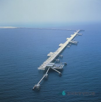 현대가 건설한 사우디 쥬베일 산업항