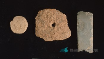 단양 금굴 구석기 유적 출토 유물