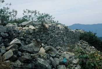 김해 분산성 성벽