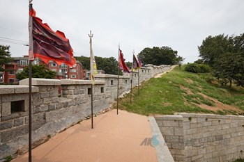 강화산성 중 서문 성벽