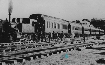 경인철도 초창기의 열차