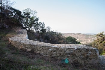 이천 설봉산성 성벽