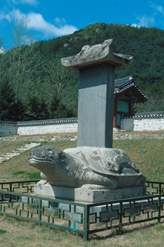 요동백 김응하 장군 묘비