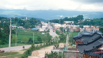 간성읍 전경