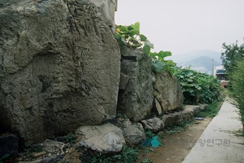 양산읍성 잔존 성벽