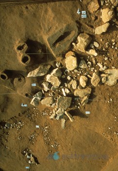 공주 석장리 유적 발굴 모습