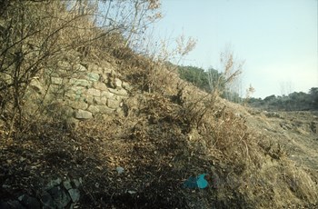 남원 척문리 산성 성벽