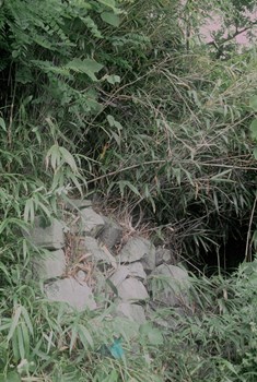 의령 벽화산성지 성벽
