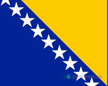 보스니아헤르체고비나의 국기