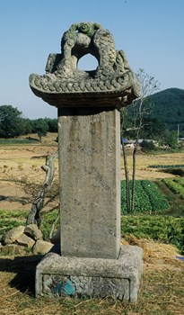 서산 김두징 묘비