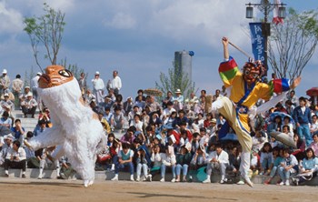 봉산탈춤 제5과장 사자춤