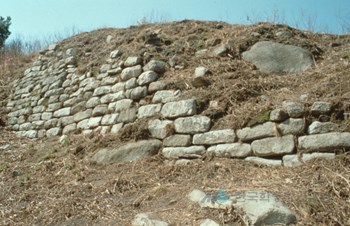 서울 호암산성 성벽