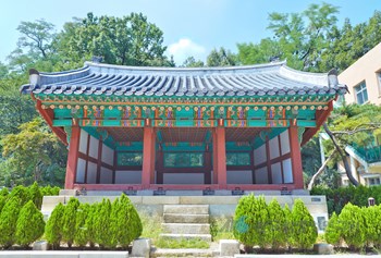 서울 선희궁터 복원 건물 정면